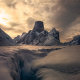 Illustration for article titled Mt. Asgard looks like the actual home of the Viking gods